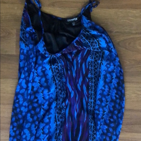 Blue/purple Express dress - Picture 3 of 4